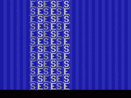 Many Blue Bars and Text Demo